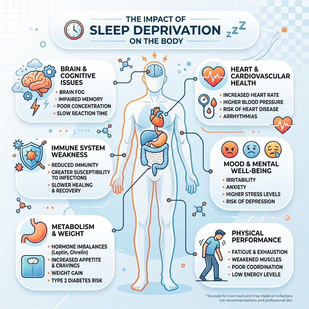Effects of Sleep Deprivation on the Body
